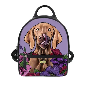 THIKIN Female Mini Backpack Cartoon Vizsla Printing College Girls PU Small Backpack Custom Shoulder Bag Women Casual Travel Bags
THIKIN Female Mini Backpack Cartoon Vizsla Printing College Girls PU Small Backpack Custom Shoulder Bag Women Casual Travel Bags