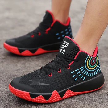 High Top Shoes Men Quality Mens Sneakers For Basketball Sport Authentic Basketball Shoe Leather Black Blue Basketball Shoes
High Top Shoes Men Quality Mens Sneakers For Basketball Sport Authentic Basketball Shoe Leather Black Blue Basketball Shoes