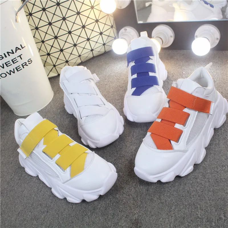 2019 new spring and summer candy color Velcro thick-soled muffin wedges with old shoes sneakers small white shoes net red shoes
2019 new spring and summer candy color Velcro thick-soled muffin wedges with old shoes sneakers small white shoes net red shoes