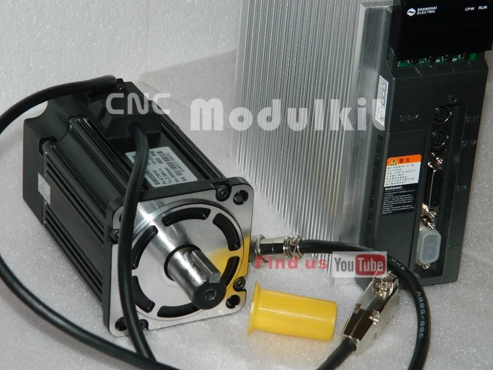 AC Servo Motor 80SM02430 & Driver NEW Original Shanghai Electric KT270H20 Complete System 3 Kits 3 Axes 750W 2.4 Nm CNC MODULKIT
AC Servo Motor 80SM02430 & Driver NEW Original Shanghai Electric KT270H20 Complete System 3 Kits 3 Axes 750W 2.4 Nm CNC MODULKIT