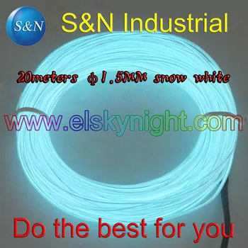 White 20M Flexible Wire Rope Tube Neon Light &100-240VACinverter for holiday,party,festival and house decoration freeshipping
White 20M Flexible Wire Rope Tube Neon Light &100-240VACinverter for holiday,party,festival and house decoration freeshipping