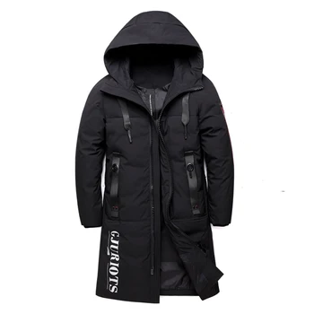 2020 New Men's Clothing Winter Warm Down Jacket Hooded Thick Long Slim Duck Down Coat Male Red Black Brand Clothes Plus Size 5XL
2020 New Men's Clothing Winter Warm Down Jacket Hooded Thick Long Slim Duck Down Coat Male Red Black Brand Clothes Plus Size 5XL