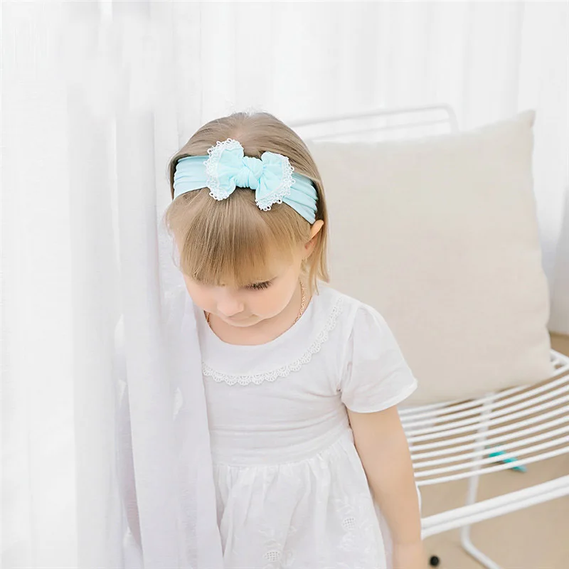 Kid Lace Bow Knot Headband Knitted Solid Cotton Child Girls Hair Band Turban Headband Cute Style Headwear Kids bandeau
Kid Lace Bow Knot Headband Knitted Solid Cotton Child Girls Hair Band Turban Headband Cute Style Headwear Kids bandeau