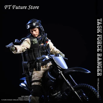 1/12 Scale Collectible Full Set Soldier LW002 US Miliary Special Army Force Command Set 6'' Action Figure Model for Fans Gifts
1/12 Scale Collectible Full Set Soldier LW002 US Miliary Special Army Force Command Set 6'' Action Figure Model for Fans Gifts