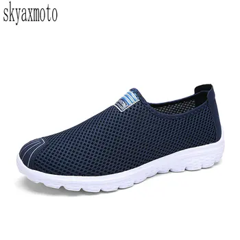 Skyaxmoto Unisex Summer Breathable Mesh Men Shoes Lightweight Men Flats Fasion Running Male Shoes Brand Designer Men Loafers
Skyaxmoto Unisex Summer Breathable Mesh Men Shoes Lightweight Men Flats Fasion Running Male Shoes Brand Designer Men Loafers