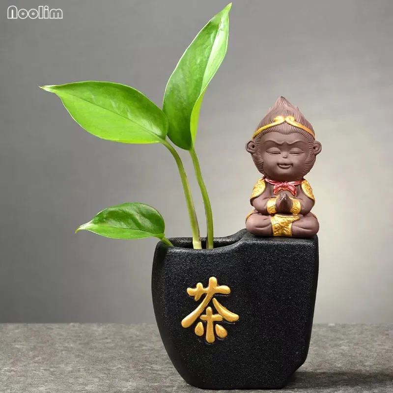 NOOLIM Creative Hydroponic Vase Ceramic Green Plant Pottery Flower Pot Home Flower Container Desktop Ornament Home Decoration
NOOLIM Creative Hydroponic Vase Ceramic Green Plant Pottery Flower Pot Home Flower Container Desktop Ornament Home Decoration