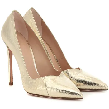 New Gold Python Snake Prints Heels Shoes Women Pointed Toe High Heels Pumps Brand Snakeskin Leather Ladies Shoes chaussures 2019
New Gold Python Snake Prints Heels Shoes Women Pointed Toe High Heels Pumps Brand Snakeskin Leather Ladies Shoes chaussures 2019