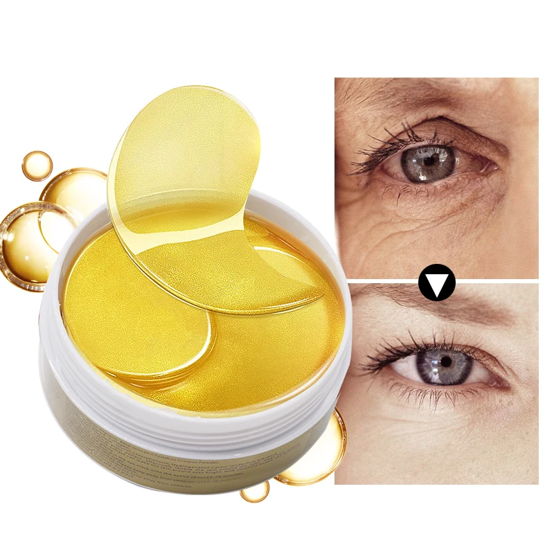 24K Gold Eye Mask 60pcs Anti-Wrinkle Face Care Mask Collagen Eye Masks Moisturizing Remove Dark Circles Anti Puffiness Eye Pads
24K Gold Eye Mask 60pcs Anti-Wrinkle Face Care Mask Collagen Eye Masks Moisturizing Remove Dark Circles Anti Puffiness Eye Pads