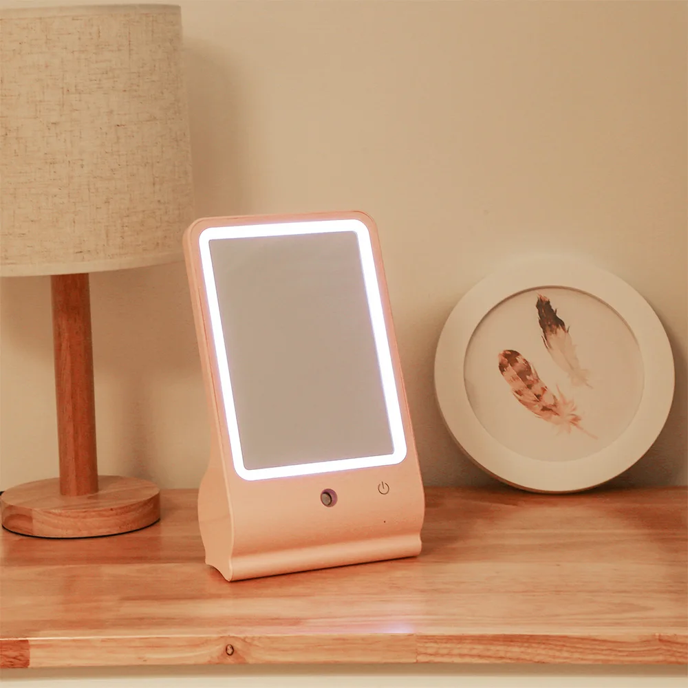 WY - D001 LED Desk Lamp Mirror Portable Cosmetic Makeup Mirror Mist Sprayer Night Light Home Decor Rechargeable Lamp
WY - D001 LED Desk Lamp Mirror Portable Cosmetic Makeup Mirror Mist Sprayer Night Light Home Decor Rechargeable Lamp