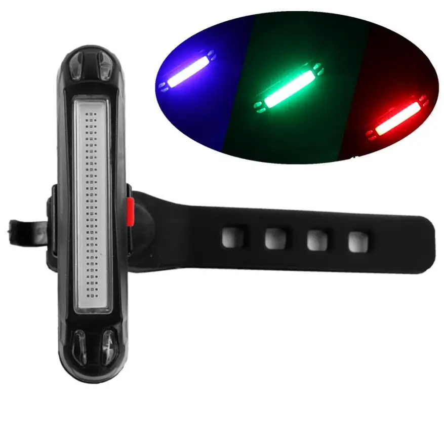 New Arrival USB Rechargeable Bicycle Front /Rear Tail Light Lamp LED Taillight 6 Modes Cycling Exercise Bike Light Flashlight
New Arrival USB Rechargeable Bicycle Front /Rear Tail Light Lamp LED Taillight 6 Modes Cycling Exercise Bike Light Flashlight