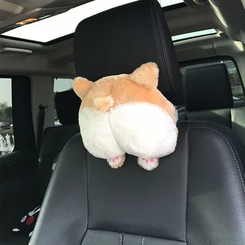 New Universal Car Neck Pillow Headrest Seat Cute Soft Corgi Butt Shape Pillows CSL2018
New Universal Car Neck Pillow Headrest Seat Cute Soft Corgi Butt Shape Pillows CSL2018