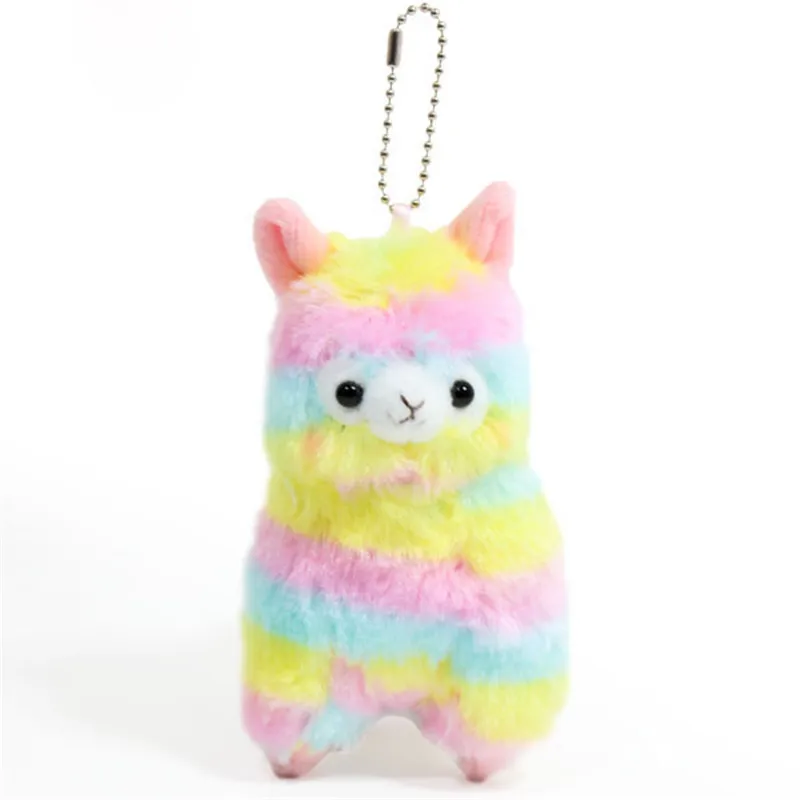 10pc/Lot 13cm Japan Alpacasso Keychain Plush Toy, Kids Rainbow Alpaca Keychain Christmas Gifts Toy046
10pc/Lot 13cm Japan Alpacasso Keychain Plush Toy, Kids Rainbow Alpaca Keychain Christmas Gifts Toy046