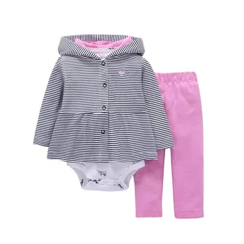 2019 Baby Clothes for Girls Boy Adorable Tops Striped Print Romper Blouse Sweatshirt Trousers Casual Outfits Clothes
2019 Baby Clothes for Girls Boy Adorable Tops Striped Print Romper Blouse Sweatshirt Trousers Casual Outfits Clothes