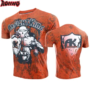 ROLLHO Muay Thai Short Sleeve Shirt Sportswear MMA Kickboxing Running Workout T-Shirt Boxe Jersey
ROLLHO Muay Thai Short Sleeve Shirt Sportswear MMA Kickboxing Running Workout T-Shirt Boxe Jersey