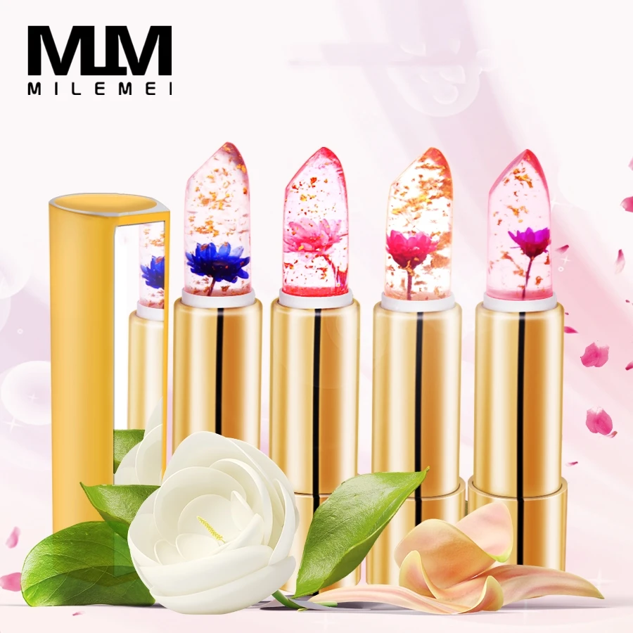 2pcs Flower Lipstick temperature change Moisturizer Jelly Flower Lipstick Magic Color Nutritious Lip Balm free shipping
2pcs Flower Lipstick temperature change Moisturizer Jelly Flower Lipstick Magic Color Nutritious Lip Balm free shipping