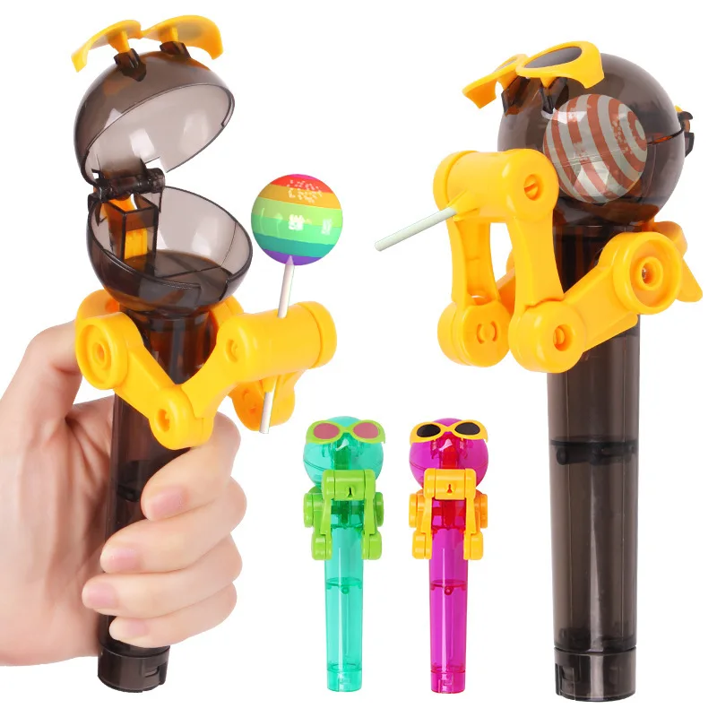 Lowest Price In History Latest Creative Personality Toy Lollipop Holder Decompression Toy Lollipop Robot Decompression Candy Toy
Lowest Price In History Latest Creative Personality Toy Lollipop Holder Decompression Toy Lollipop Robot Decompression Candy Toy