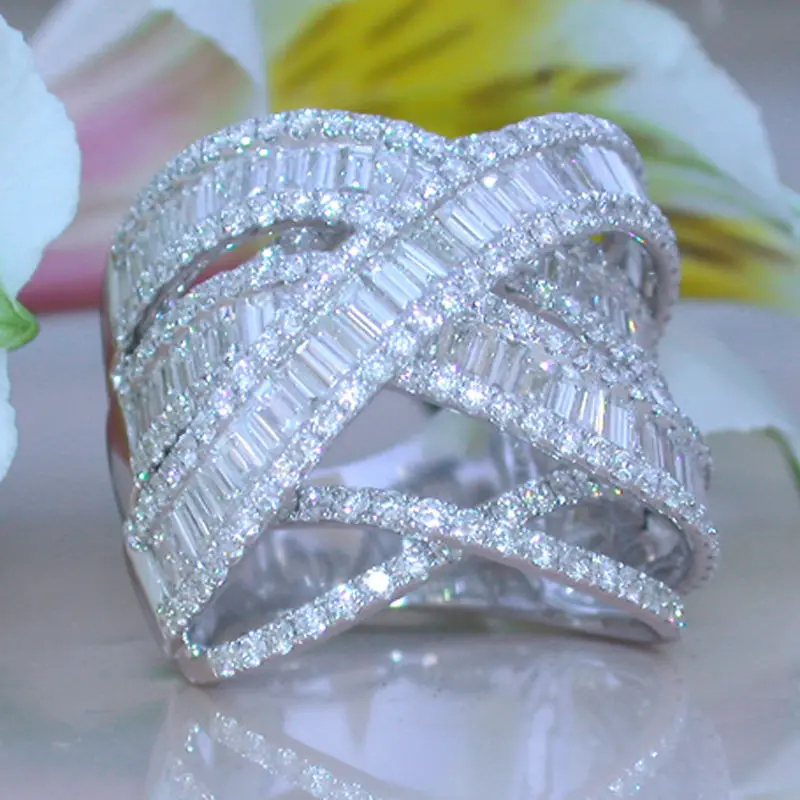 2019 New Fashion Big Zircon Stone Ring Female Girls Luxury 925 Silver Wedding Jewelry Promise Engagement Rings For Women
2019 New Fashion Big Zircon Stone Ring Female Girls Luxury 925 Silver Wedding Jewelry Promise Engagement Rings For Women