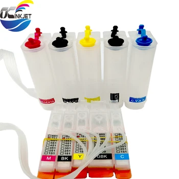 OCINKJET 5 Colors Universal PGI 750 CLI 751 CISS Compatible For Canon IP7270 MG5470 MX727 927 MG5570 5670 6470 IX677 With Chip
OCINKJET 5 Colors Universal PGI 750 CLI 751 CISS Compatible For Canon IP7270 MG5470 MX727 927 MG5570 5670 6470 IX677 With Chip