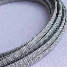 Gray - High quality 8mm Braided PET Expandable Sleeving High Density Sheathing Plaited Cable Sleeves
Gray - High quality 8mm Braided PET Expandable Sleeving High Density Sheathing Plaited Cable Sleeves