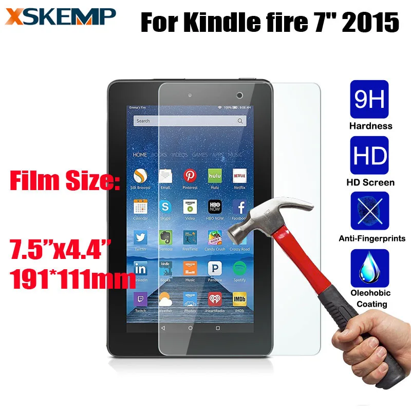 For Kindle fire 7" 2015 Top Quaity Tablet Explosion Proof Toughened Tempered Glass Film Anti shatter Ultra-thin Screen Protector
For Kindle fire 7" 2015 Top Quaity Tablet Explosion Proof Toughened Tempered Glass Film Anti shatter Ultra-thin Screen Protector