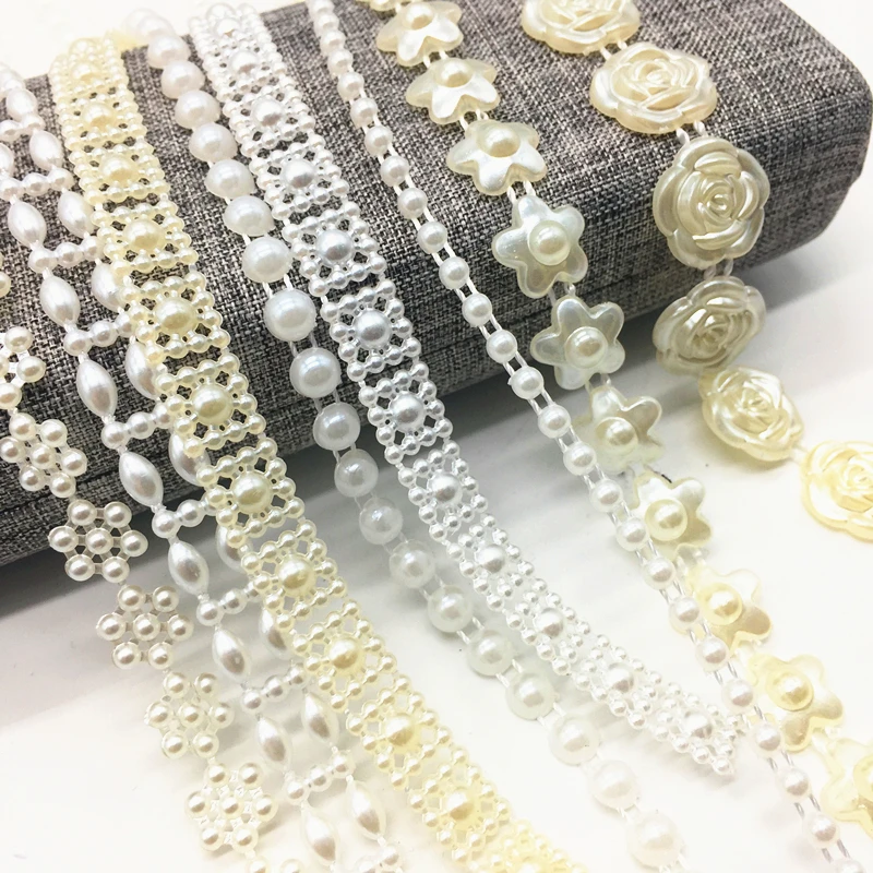 1 Yards Pearl Jewelry Chain Sew On Trims Wedding Dress Costume Applique Jewelry Making DIY
1 Yards Pearl Jewelry Chain Sew On Trims Wedding Dress Costume Applique Jewelry Making DIY