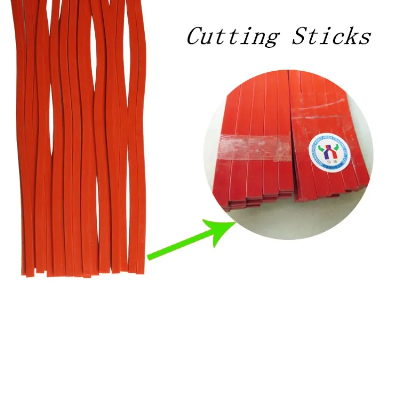 PVC material cutting sticks for polar paper cutting machine red and green , 4.5*10*930,25 pcs/lot
PVC material cutting sticks for polar paper cutting machine red and green , 4.5*10*930,25 pcs/lot