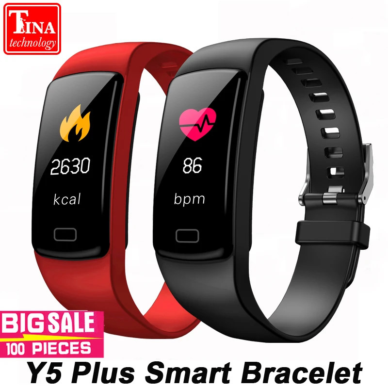 Original Y5 Plus Smart Bracelet Heart Rate Monitor Pedometer Blood Oxygen Fitness Tracker Smart Wristband Waterproof Multi Band
Original Y5 Plus Smart Bracelet Heart Rate Monitor Pedometer Blood Oxygen Fitness Tracker Smart Wristband Waterproof Multi Band