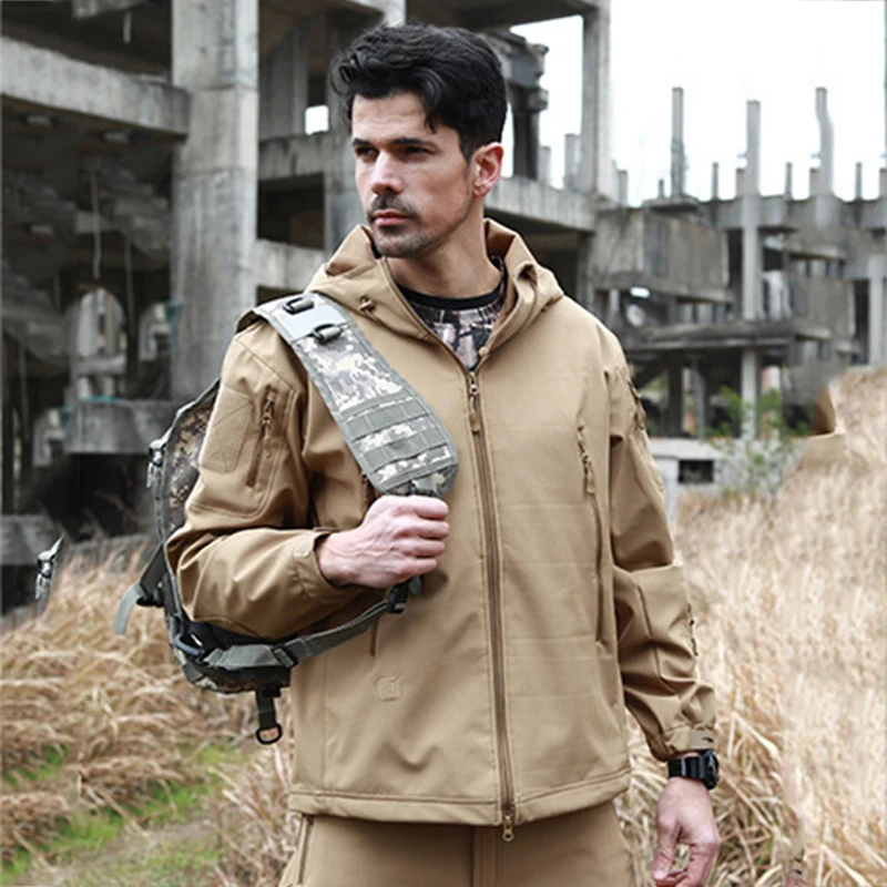 MASCUBE Shark Skin V5 Soft Shell Tactical Military Jacket Men Waterproof Winter Fleece Coat Army Clothes Camouflage Jackets
MASCUBE Shark Skin V5 Soft Shell Tactical Military Jacket Men Waterproof Winter Fleece Coat Army Clothes Camouflage Jackets