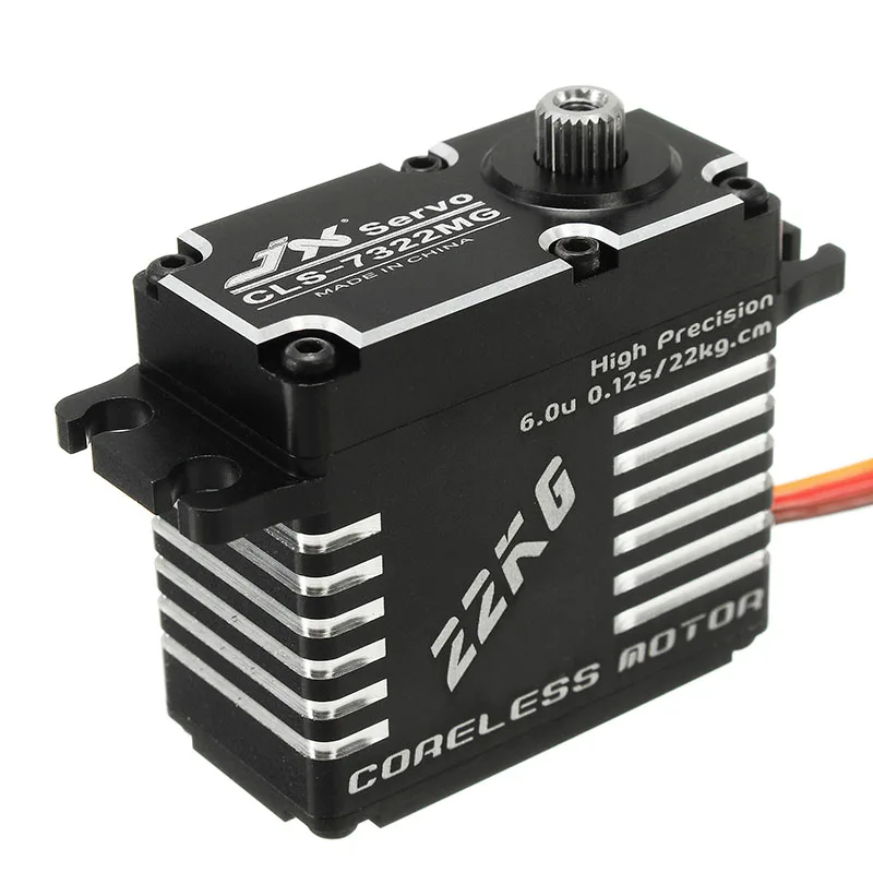 Hot Sale Servo High Performance RC Helicopter Parts JX CLS-7322MG 22KG High Precision Steel Gear Digital Coreless Servos
Hot Sale Servo High Performance RC Helicopter Parts JX CLS-7322MG 22KG High Precision Steel Gear Digital Coreless Servos