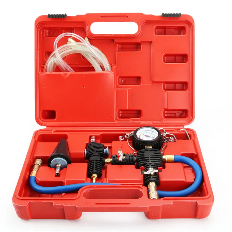 Car water tank pressure gauge Water tank leak detector Water tank water coolant antifreeze vacuum replacement injector tool
Car water tank pressure gauge Water tank leak detector Water tank water coolant antifreeze vacuum replacement injector tool