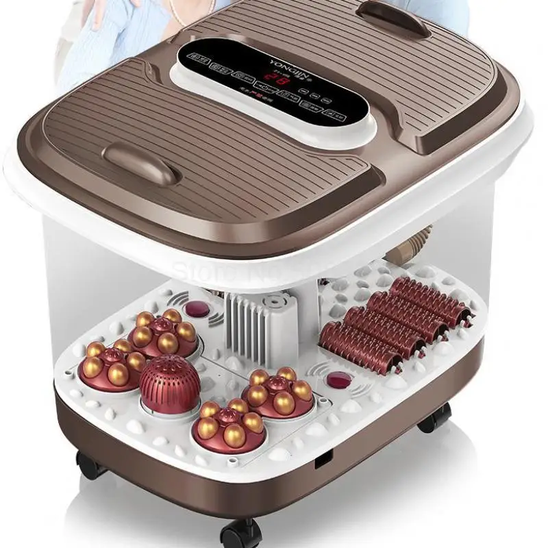 Foot Bath Fully Automatic Foot Washing Basin Electric Massage Heating Foot Bucket Double Foot Therapy Wu Xin Household
Foot Bath Fully Automatic Foot Washing Basin Electric Massage Heating Foot Bucket Double Foot Therapy Wu Xin Household