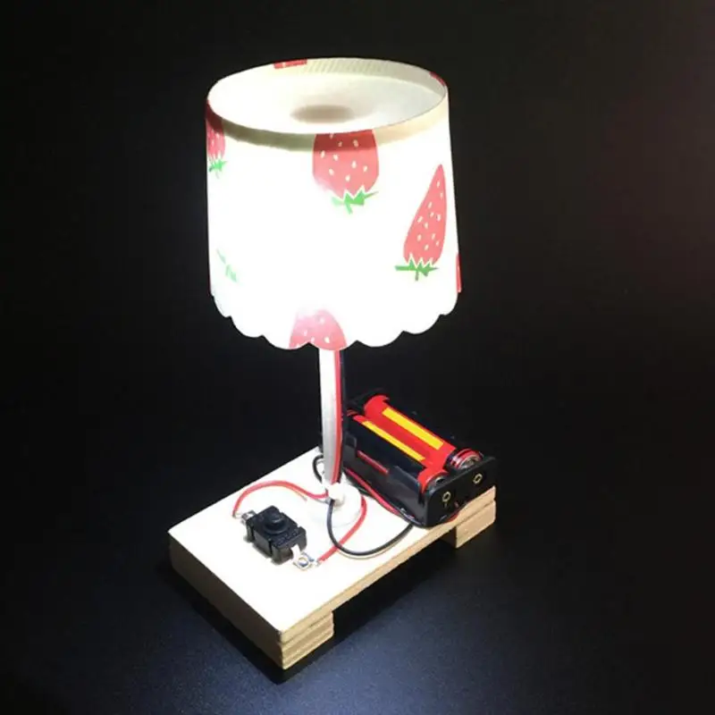 DIY Craft Wooden Toys Switch Control Desk Lamp Learning Educational Environmental Funny Interactive Assemble Model Building Kit
DIY Craft Wooden Toys Switch Control Desk Lamp Learning Educational Environmental Funny Interactive Assemble Model Building Kit