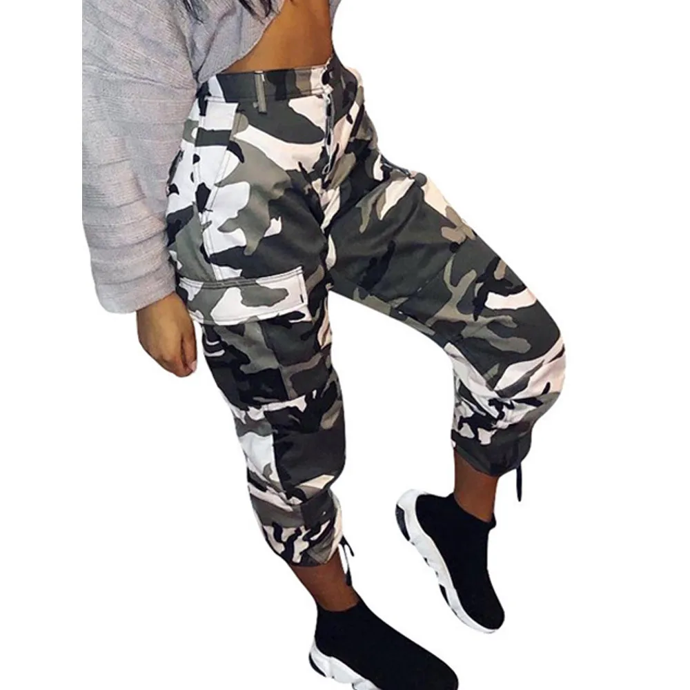 Women Camouflage Pants Camo Casual Cargo Joggers Military Army Harem Trousers Fashion New Feather Ladies Pant Clothing #
Women Camouflage Pants Camo Casual Cargo Joggers Military Army Harem Trousers Fashion New Feather Ladies Pant Clothing #
