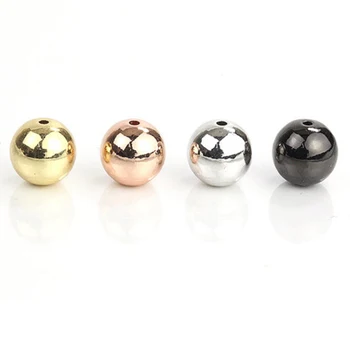 DIY Solid Beads 4mm 5mm 6mm 8mm 10mm Gold/Silver/Black/RoseGold Plated Stainless Steel Beads DIY Necklace & Bracelet Accessories
DIY Solid Beads 4mm 5mm 6mm 8mm 10mm Gold/Silver/Black/RoseGold Plated Stainless Steel Beads DIY Necklace & Bracelet Accessories