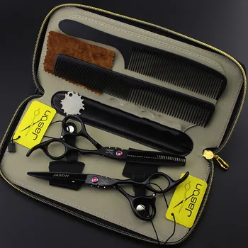 5.5inch Black Painting Hairdressing Cutting Thinning Scissors Set with Combs Case Salon Barber Hair Clipper Shear Tool
5.5inch Black Painting Hairdressing Cutting Thinning Scissors Set with Combs Case Salon Barber Hair Clipper Shear Tool