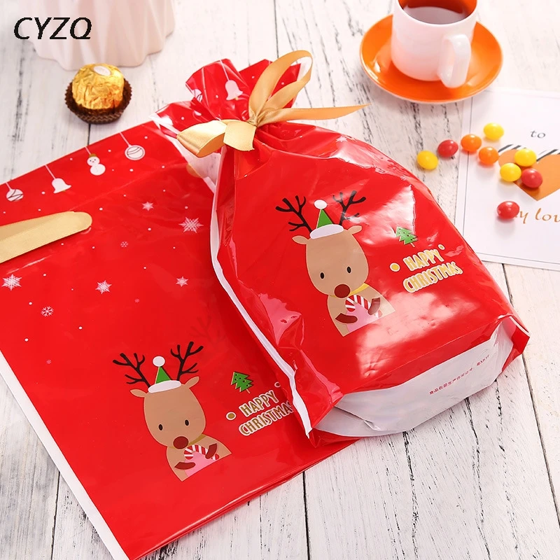5Pcs/lot Merry Christmas Plastic Candy Gift Bag Cookie Packaging Bags for Biscuits Snack Baking Christmas Party Package Supplies
5Pcs/lot Merry Christmas Plastic Candy Gift Bag Cookie Packaging Bags for Biscuits Snack Baking Christmas Party Package Supplies