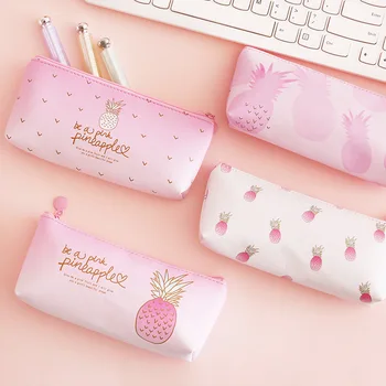 1 Pcs Kawaii Pu Pencil Case Pineapple Gift Estuches School Pencil Box Pencilcase Pencil Bag School Supplies Stationery
1 Pcs Kawaii Pu Pencil Case Pineapple Gift Estuches School Pencil Box Pencilcase Pencil Bag School Supplies Stationery