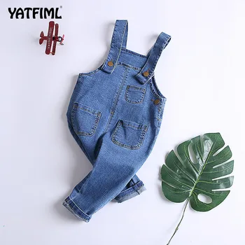 YATFIML 2018 NEW Spring Autumn denim overall for babies overall for little girls boys Button Fly JEANS FOR CHILDREN 0-4T
YATFIML 2018 NEW Spring Autumn denim overall for babies overall for little girls boys Button Fly JEANS FOR CHILDREN 0-4T