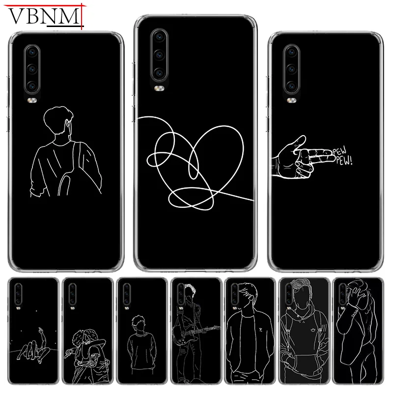 Black and white line Silicone TPU back Case For Huawei P8 P9 P10 Lite P20 P30 Litte Pro Gift P Smart Nova 4 Customized Coque
Black and white line Silicone TPU back Case For Huawei P8 P9 P10 Lite P20 P30 Litte Pro Gift P Smart Nova 4 Customized Coque