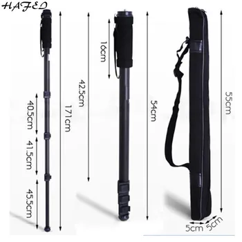 HAFEI Light Pinshe 1003 Lightweight 67"171CM Camera Monopod Portable Unipod For NIKON CANON SONY Photograph With Gift Bag
HAFEI Light Pinshe 1003 Lightweight 67"171CM Camera Monopod Portable Unipod For NIKON CANON SONY Photograph With Gift Bag