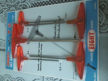 embroidery machine parts EIGHT made in japan T handle straight head hex socket wrench set SH-E-028
embroidery machine parts EIGHT made in japan T handle straight head hex socket wrench set SH-E-028