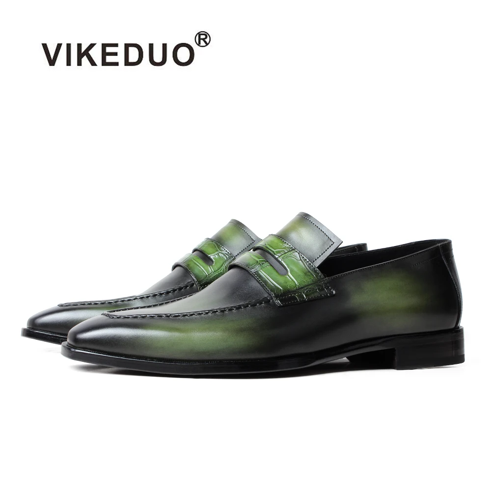 VIKEDUO Patina Loafers Shoes For Men Handmade Wedding Office Mans Footwear Casual Luxury Brand Designer Leather Shoes Men Zapato
VIKEDUO Patina Loafers Shoes For Men Handmade Wedding Office Mans Footwear Casual Luxury Brand Designer Leather Shoes Men Zapato