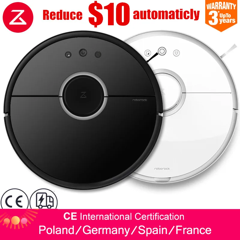 Xiaomi Roborock S50 S55 Xiaomi Vacuum Cleaner 2 Robot Home Automatic Sweeping Smart Planned Wet Mop APP
Xiaomi Roborock S50 S55 Xiaomi Vacuum Cleaner 2 Robot Home Automatic Sweeping Smart Planned Wet Mop APP