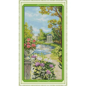 Everlasting Love The Beautiful Garden (2) Chinese Cross Stitch Kits Ecological Cotton Stamped Printed DIY Christmas Decorations
Everlasting Love The Beautiful Garden (2) Chinese Cross Stitch Kits Ecological Cotton Stamped Printed DIY Christmas Decorations
