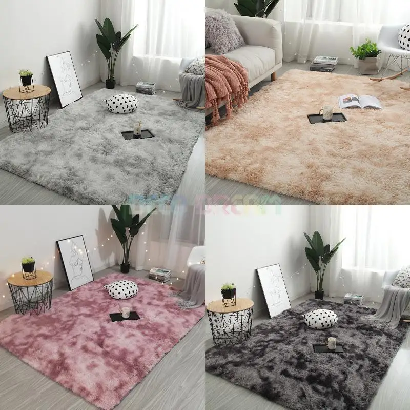 Tie-dyed Plush Carpet For Living Room Home Decor Gradient Color Soft Fluffy Rug Shaggy For Bedroom Sofa able Floor Cloakroom Mat
Tie-dyed Plush Carpet For Living Room Home Decor Gradient Color Soft Fluffy Rug Shaggy For Bedroom Sofa able Floor Cloakroom Mat