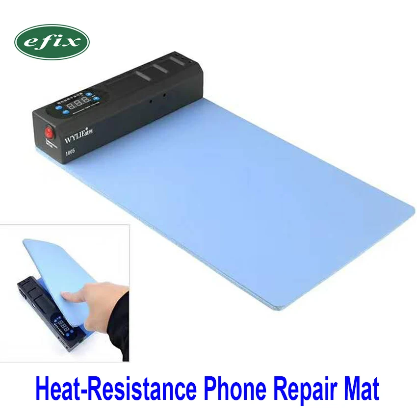 Heat-Resistant BGA Soldering Silicone Working Mat Temperature Control Platform Heating Pad For Mobile Phone PC iPad Repair
Heat-Resistant BGA Soldering Silicone Working Mat Temperature Control Platform Heating Pad For Mobile Phone PC iPad Repair
