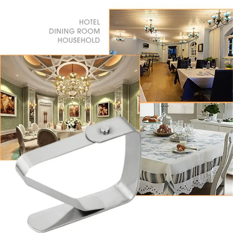 6PC Stainless Steel Tablecloth Tables Cover Clips Holder Clamps Party Tool Tablecloth Clip Multi-Function Sucker
6PC Stainless Steel Tablecloth Tables Cover Clips Holder Clamps Party Tool Tablecloth Clip Multi-Function Sucker