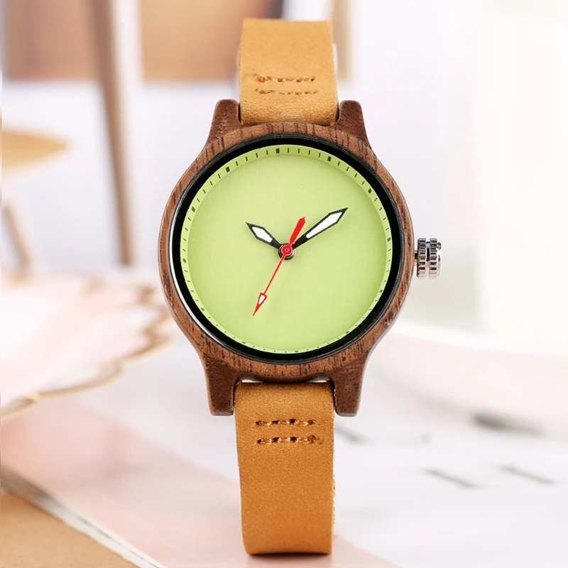 Women Wood Watches Unique Fresh Green Watch for Women Elegant Hours Clock Ladies Dress Analog Quartz Wristwatches dames horloges
Women Wood Watches Unique Fresh Green Watch for Women Elegant Hours Clock Ladies Dress Analog Quartz Wristwatches dames horloges
