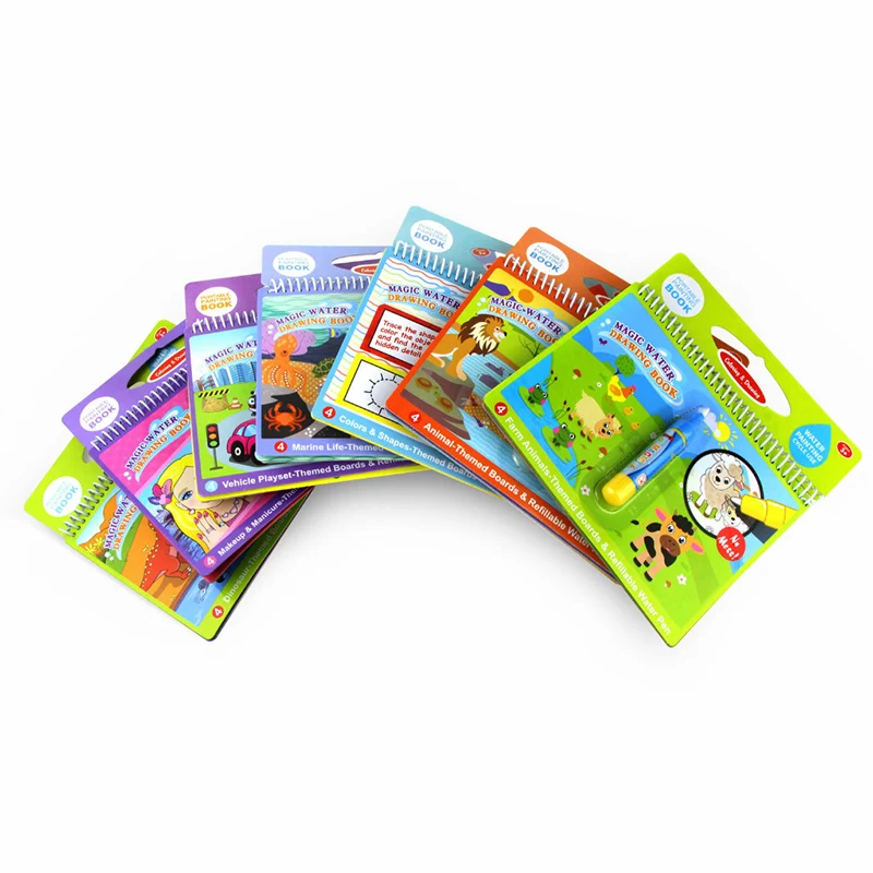 mylb new Cartoon Coloring Magic Water Drawing Book Painting Book Doodle Write Draw Board for children without box (with one pen)
mylb new Cartoon Coloring Magic Water Drawing Book Painting Book Doodle Write Draw Board for children without box (with one pen)