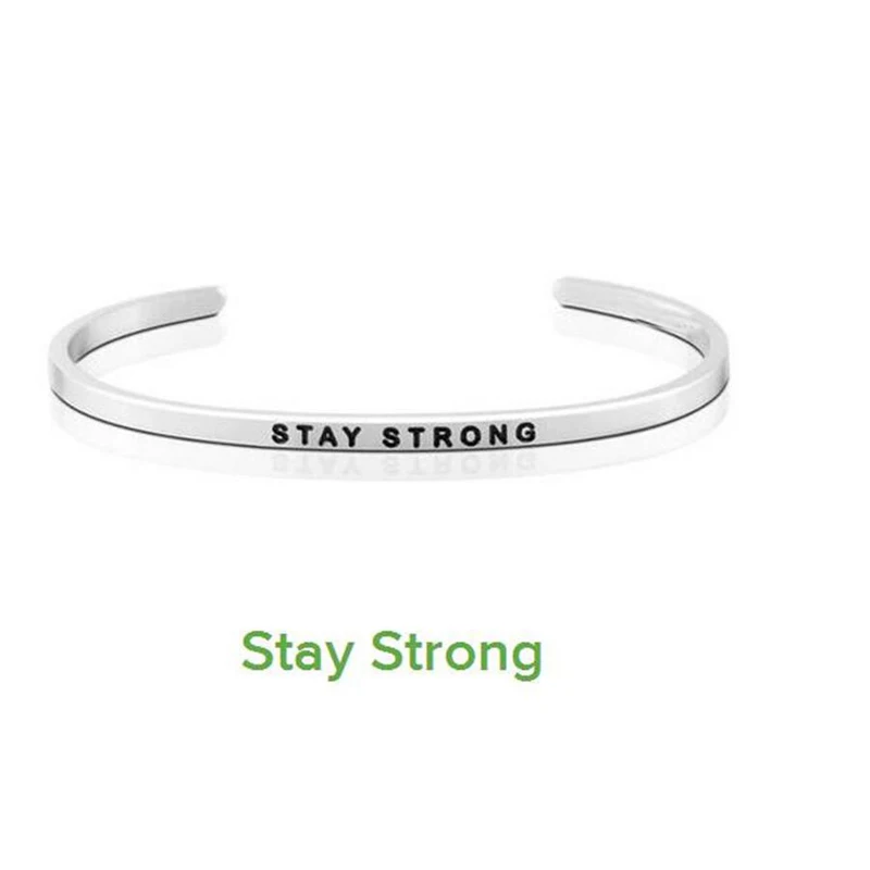 2017 Stay Strong Inspirational Bracelet 316 Stainless Steel ID Bracelet Bangles Personalized Men Jewelry Letters Bracelets
2017 Stay Strong Inspirational Bracelet 316 Stainless Steel ID Bracelet Bangles Personalized Men Jewelry Letters Bracelets